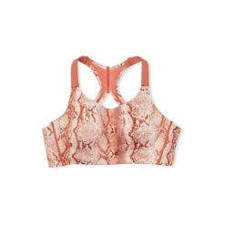 Victoria’s Secret Victoria's Secret Snakeprint Nude Ombre Smooth Lightly Lined Wired High Impact Sports Bra