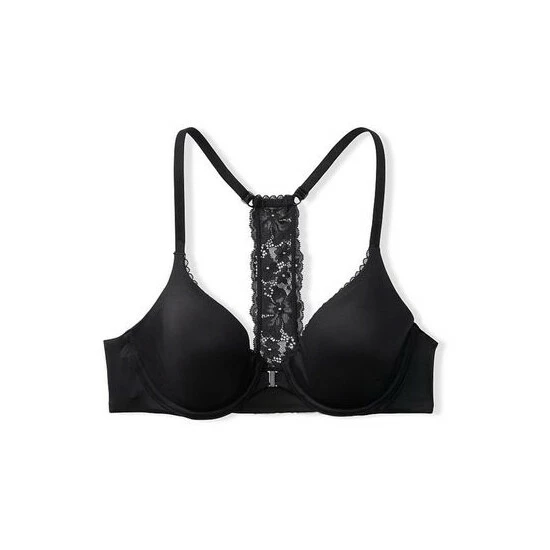 unnamed-file-4725.jpg Victoria’s Secret Victoria's Secret Black Lace Trim Front Fastening Lightly Lined Full Cup Bra -Victoria's Secret Shop unnamed file 4725