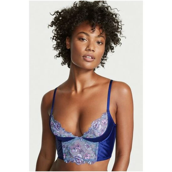 unnamed-file-4739.jpg Victoria’s Secret Victoria's Secret Soft Chambray Blue Embroidered Unlined Corset Bra Top -Victoria's Secret Shop unnamed file 4739