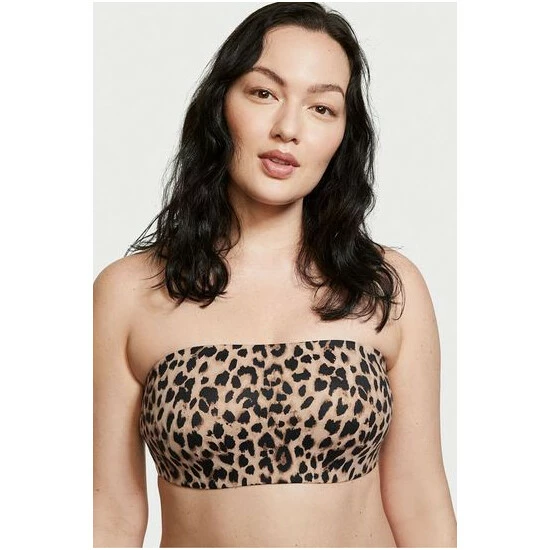 unnamed-file-4748.jpg Victoria’s Secret Victoria's Secret Classic Brown Leopard Smooth Lightly Lined Non Wired Strapless Bra -Victoria's Secret Shop unnamed file 4748