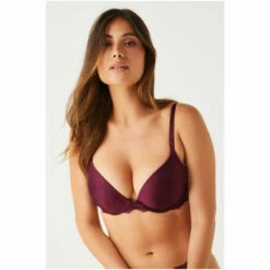 Victoria’s Secret Victoria's Secret Purple Smooth Lace Wing Push Up Bra -Victoria's Secret Shop unnamed file 4815