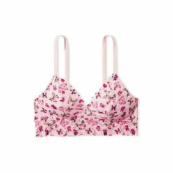 Victoria’s Secret Victoria's Secret Angel Pink Flutter Lace Unlined Bralette -Victoria's Secret Shop unnamed file 4859