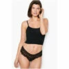 Victoria’s Secret Victoria's Secret Lace Hipster Thong Panty Lipstick