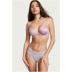 Victoria’s Secret Victoria's Secret Light Lilac Purple Add 2 Cups Smooth Push Up Bra