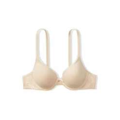 Victoria’s Secret Victoria's Secret Champagne Nude Lace Trim Lightly Lined Full Cup Bra -Victoria's Secret Shop unnamed file 4908