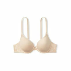 Victoria’s Secret Victoria's Secret Champagne Nude Lace Trim Lightly Lined Full Cup Bra -Victoria's Secret Shop unnamed file 4909
