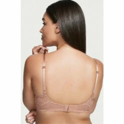 Victoria’s Secret Victoria's Secret Evening Blush Nude Pink Smooth Lace Wing Unlined Balcony Bra -Victoria's Secret Shop unnamed file 4947