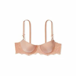 Victoria’s Secret Victoria's Secret Evening Blush Nude Pink Smooth Lace Wing Unlined Balcony Bra -Victoria's Secret Shop unnamed file 4948
