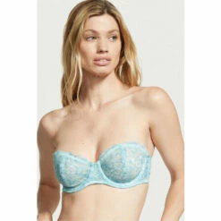 Victoria’s Secret Victoria's Secret Blue Sexy Tee Unlined Strapless Bra