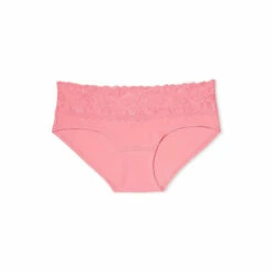 Victoria’s Secret Victoria's Secret Lace Waist Cotton Hiphugger Panty -Victoria's Secret Shop unnamed file 501