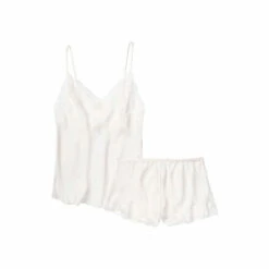 Victoria’s Secret Victoria's Secret Satin Cami Set Fluorescent Pink -Victoria's Secret Shop unnamed file 5084