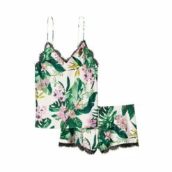 Victoria’s Secret Victoria's Secret Stretch Satin Lace Back Cami Set -Victoria's Secret Shop unnamed file 5111