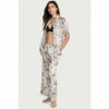 Victoria’s Secret Victoria's Secret Satin Short Sleeve Cropped Pyjamas Butterfly Toile