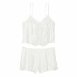 Victoria’s Secret Victoria's Secret Button Front Satin Lace Cami Set 5 Victoria’s Secret Victoria's Secret Button Front Satin Lace Cami Set -Victoria's Secret Shop unnamed file 5223
