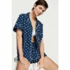 Victoria’s Secret Victoria's Secret Cotton Short Pyjamas Academy Blue Dot