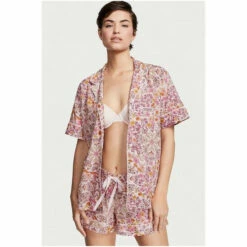 Victoria’s Secret Victoria's Secret Cotton Short Pyjamas Academy Blue Dot -Victoria's Secret Shop unnamed file 5246