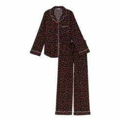 Victoria’s Secret Victoria's Secret Cotton Long Pyjamas With Lace Trim -Victoria's Secret Shop unnamed file 5272