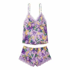 Victoria’s Secret Victoria's Secret Satin Cami Set Runaway Teal -Victoria's Secret Shop unnamed file 5422