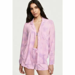 Victoria’s Secret Victoria's Secret Modal Long Sleeve Short Pyjamas