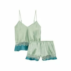 Victoria’s Secret Victoria's Secret Satin Lace Colorblock Cami Set -Victoria's Secret Shop unnamed file 5465