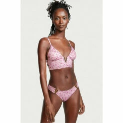 Victoria’s Secret Victoria's Secret V Hardware Bralette Swim Top