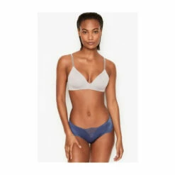 Victoria’s Secret Victoria's Secret Micro Lace Insert Cheeky Panty Purest Pink