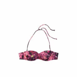 Victoria’s Secret Victoria's Secret Malta Bandeau Bikini Top Hydrangea Bloom Black -Victoria's Secret Shop unnamed file 5536