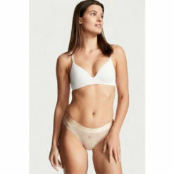 Victoria’s Secret Victoria's Secret Logo Cotton Thong Panty