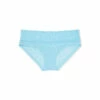 Victoria’s Secret Victoria's Secret Floral Lace Hipster Panty Breaker Blue
