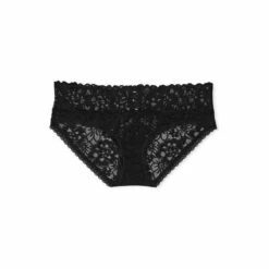 Victoria’s Secret Victoria's Secret Black Lacie Lace Up Hiphugger Panty -Victoria's Secret Shop unnamed file 796