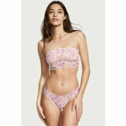 Victoria’s Secret Victoria's Secret Floral Lace Thong Panty Rendezvous Blue -Victoria's Secret Shop unnamed file 800