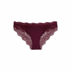Victoria’s Secret Victoria's Secret Purple Floral Lace Trim Cheekini Panty -Victoria's Secret Shop unnamed file 908