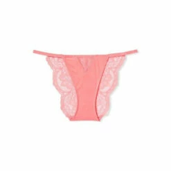 Victoria’s Secret Victoria's Secret Lace String Cheekini Panty Cocktail Pink -Victoria's Secret Shop unnamed file 938