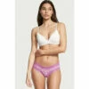 Victoria’s Secret Victoria's Secret Lace Waist Cotton Cheeky Panty
